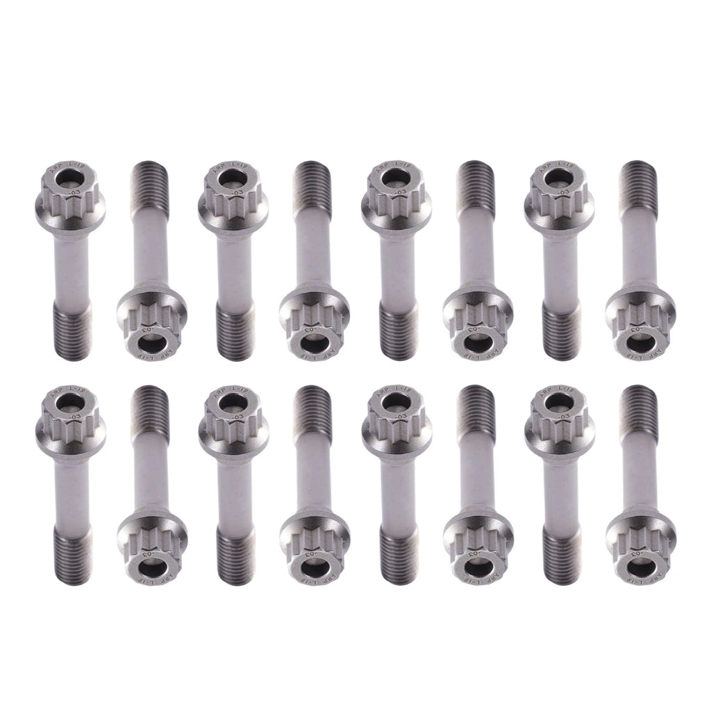 Set of 16 ARP L19 Alloy Steel Rod Bolts 12-Point 260K PSI