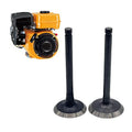 2pcs Exhaust Valve Pair for EX17 EX21 (Enhanced Operating Efficiency)