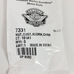 Acorn Chrome Nut for Harley-Davidson (OEM 7331)