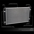 Cooling Radiator for Pontiac Trans Sport (1992–1995) DPI1348