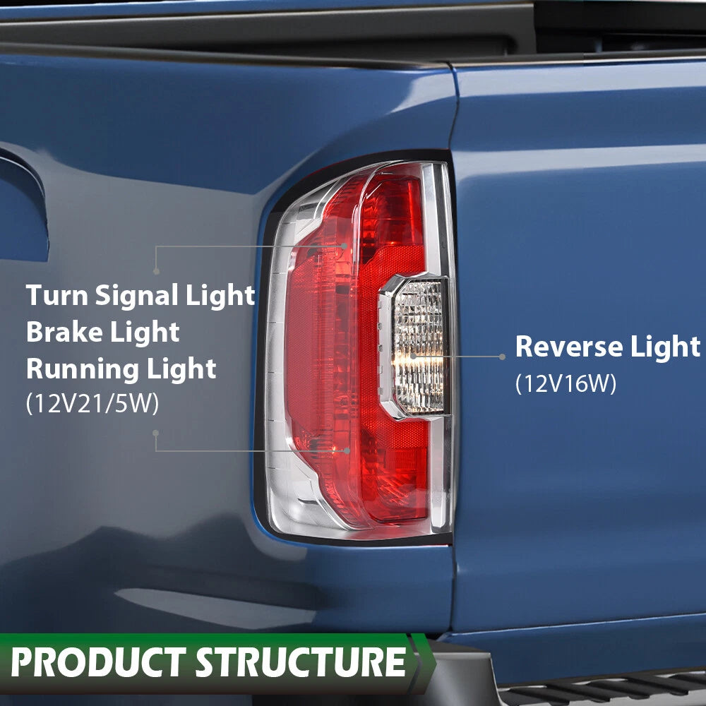Set of 2 Tail Lights for GMC Canyon (2015–2022)