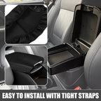 Center Console Pad Armrest Seat Box Cover Black for Hyundai Elantra (2021-2023)