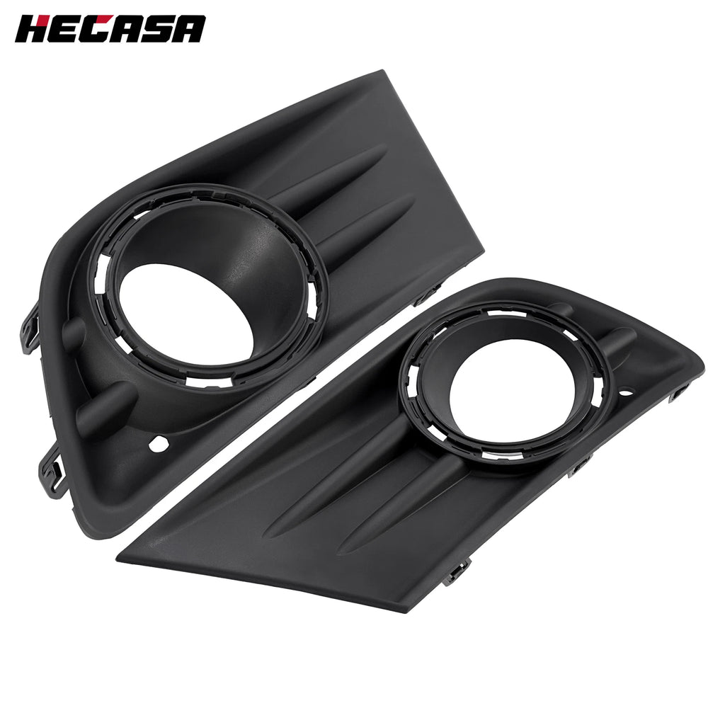 Set of 2 Front Bumper Fog Light Cover Bezels for Honda Pilot (2012–2015)
