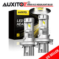 2X LED Headlight Bulbs for H13 Vehicles (24000LM, 6500K)
