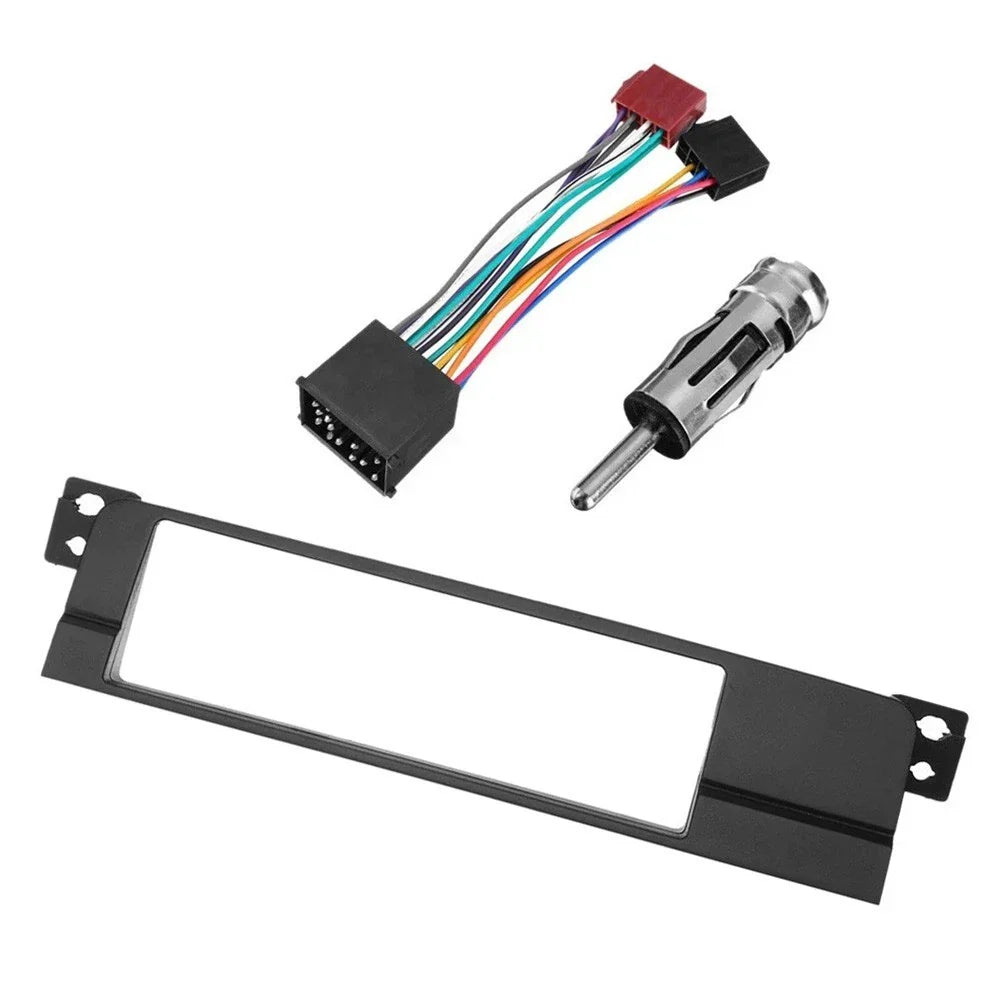 1 Din Radio Fascia Adaptor Panel with Wiring Harness for BMW E46 (1998���2005)