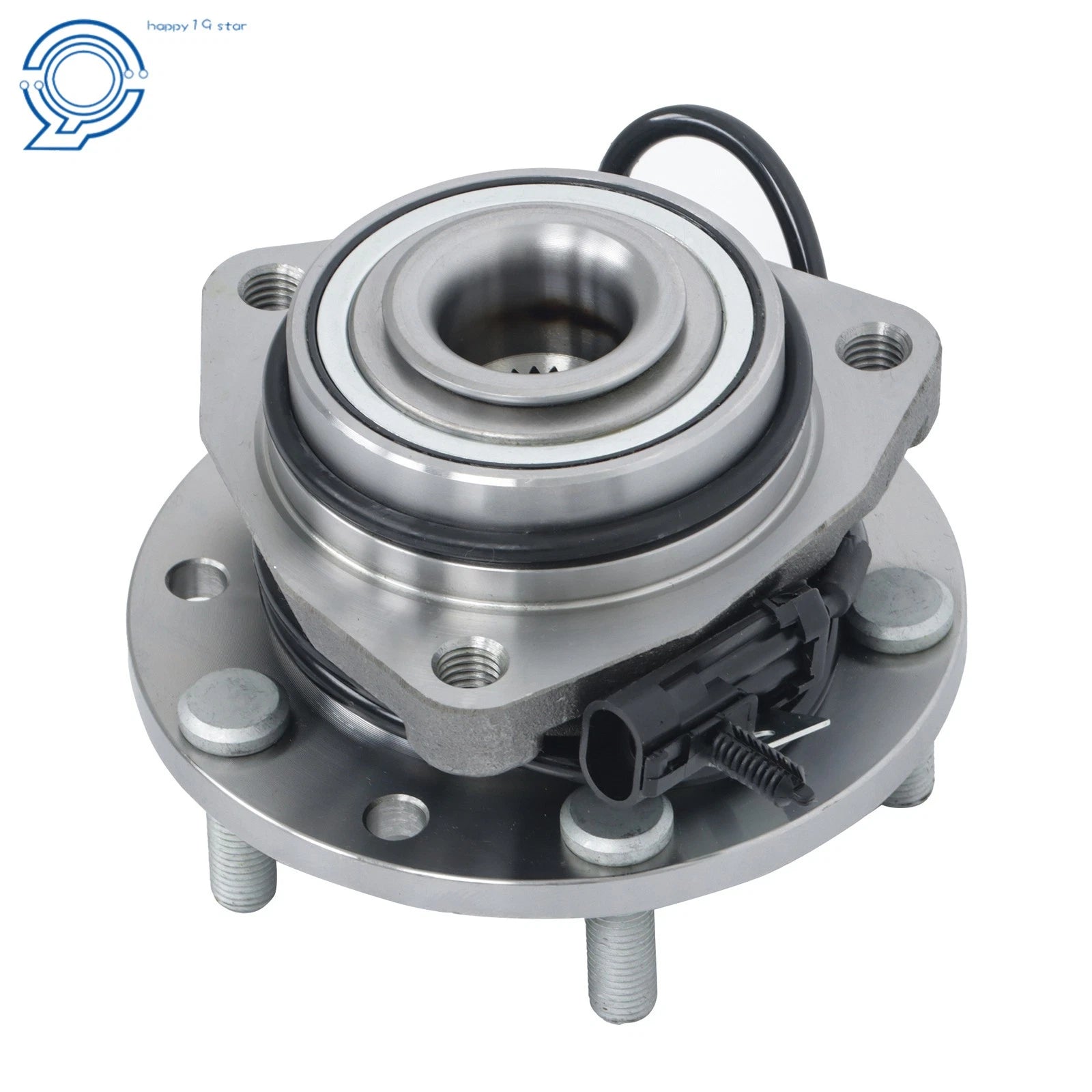 Pair Front Wheel Hub & Bearing for Chevy Blazer S10 GMC Jimmy (1997-2005)