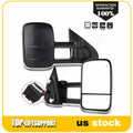 Pair Power Heated Side Mirrors for Silverado Sierra Tahoe (2014–2018)