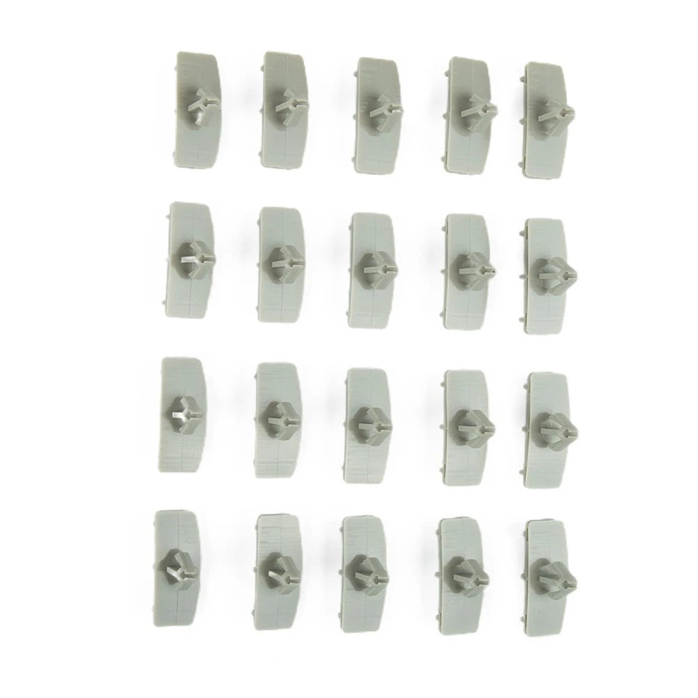 Retainer Moulding Clips for Car Truck (Gray)