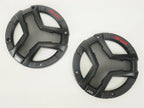 Set of 2 JVC Drvn 6.5" Coaxial Speakers SPK100 250W 4 Ohm Grills
