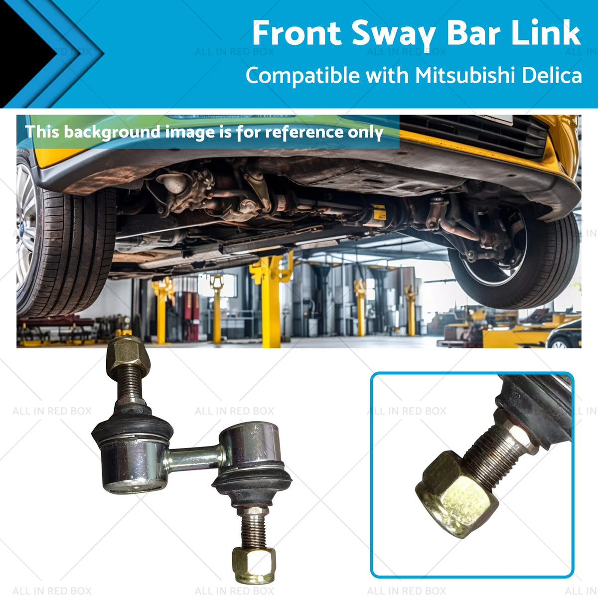 Front Stabilizer Sway Bar Link for Mitsubishi Delica PD8W (1994–2004)