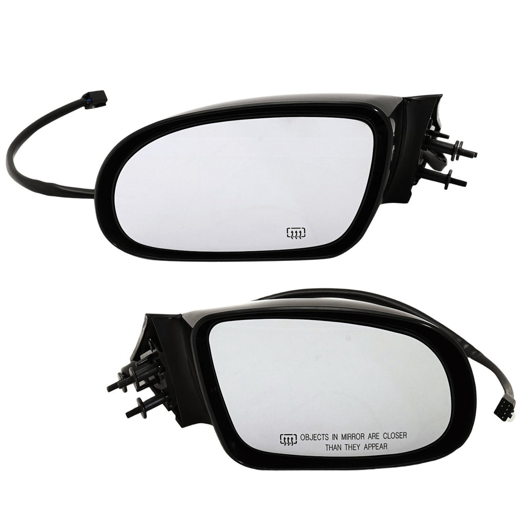 Set of 2 Heated Mirrors for Chevy Sedan