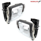 Headlights Pair for Toyota Tacoma (2001–2004) White