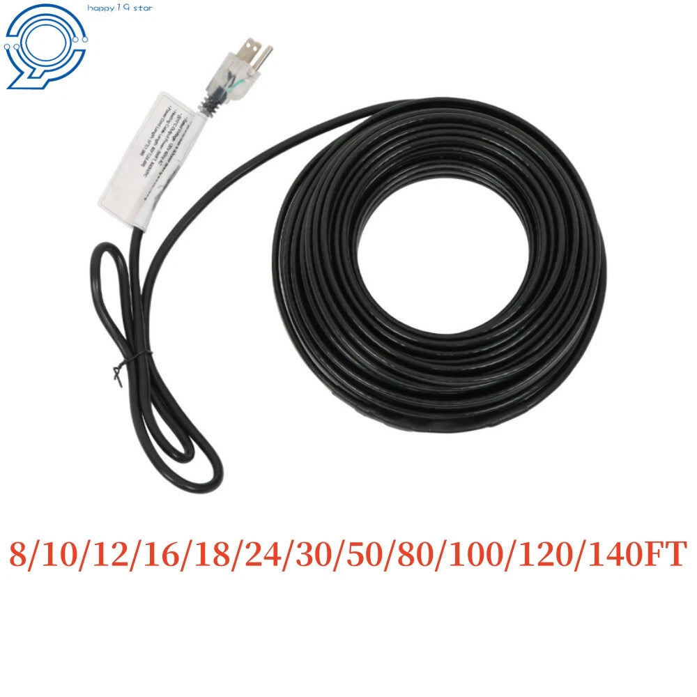 Heating Cable for Pipe Freeze Protection (120V)