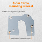 Power Steering Conversion Mount Bracket Kit for Chevy C10 Pickup (1960–1966)