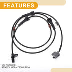 ABS Wheel Speed Sensor Kit No. 479013LM0A for Nissan NV200 (2010–2021)