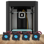 Set of 4 Blower Fans for Printers (24V DC)