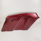 Left Saddlebag and Lid for Harley Davidson Touring (1996–2013) - Red