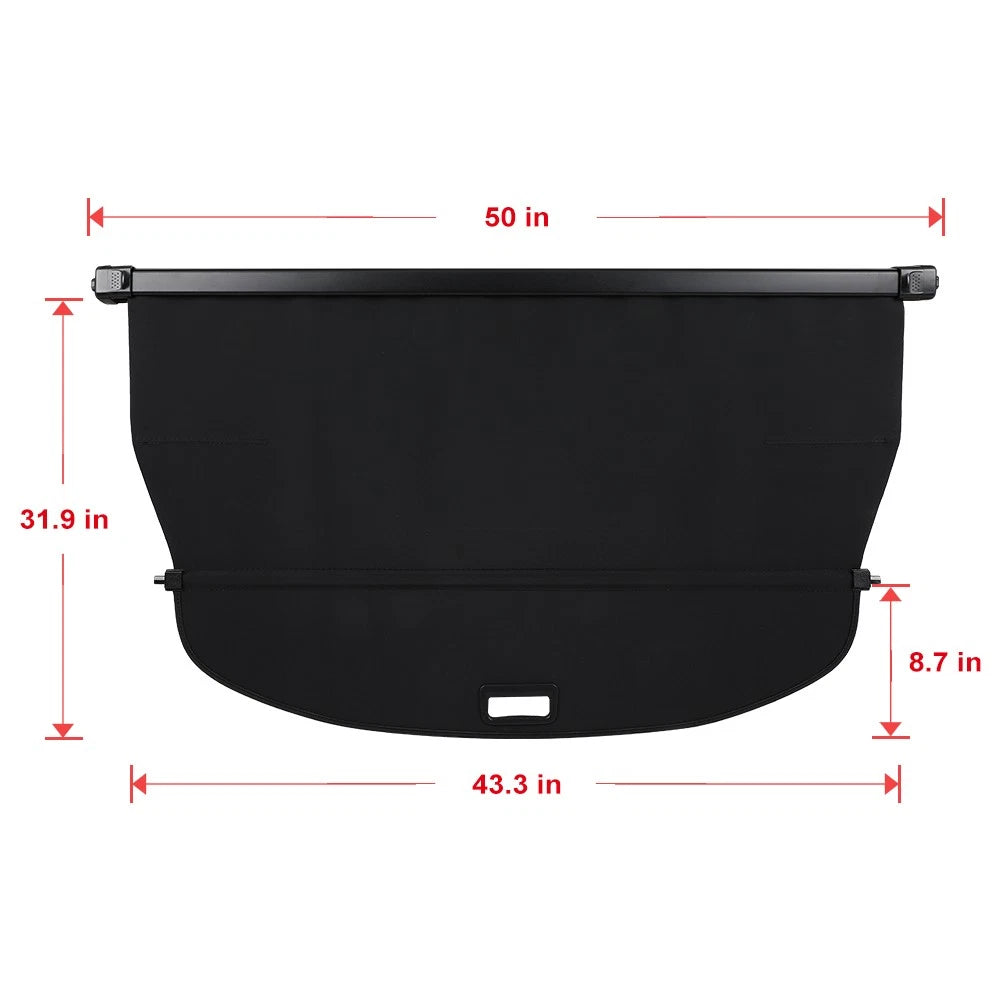 Retractable Cargo Cover for Acura RDX (2019–2024)