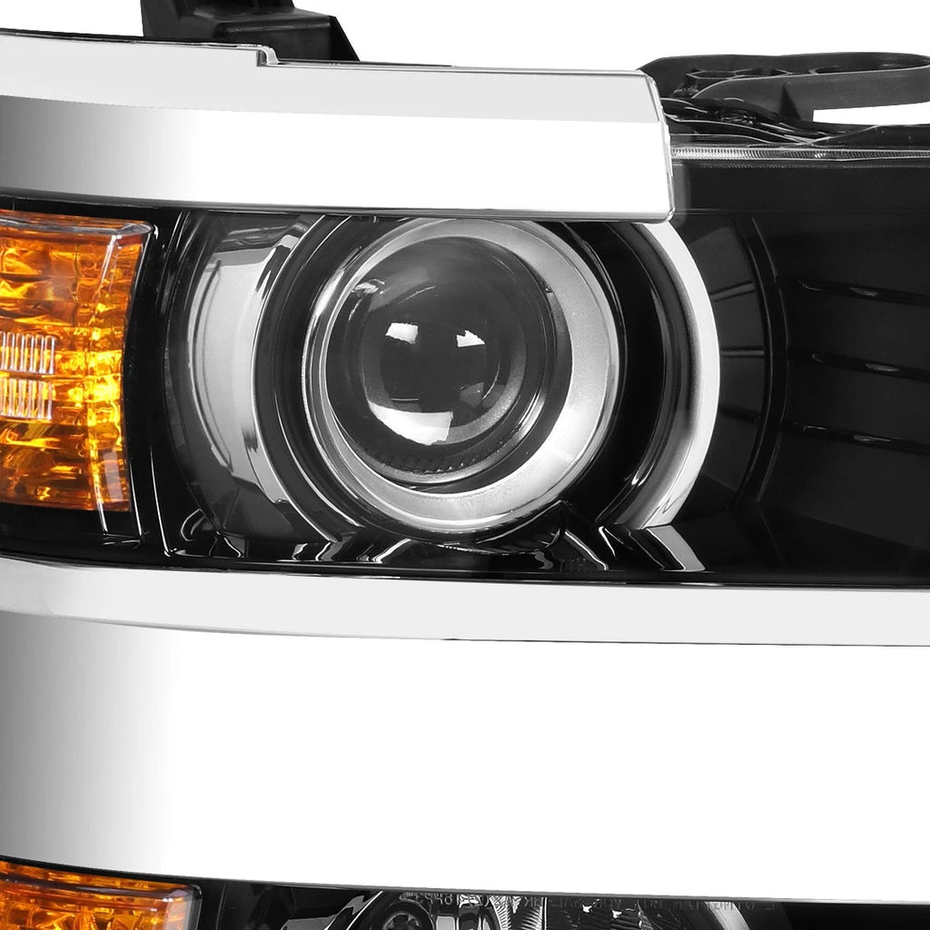 Right Side Front Projector Headlight Lamp for Silverado 2500HD 3500HD (2015–2019)