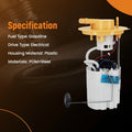 Electric Fuel Pump Module Assembly for Ram ProMaster City (2015–2022)