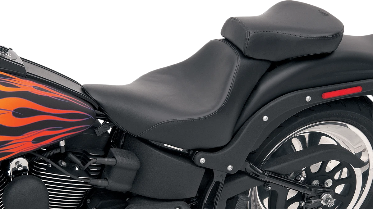 SADDLEMEN Renegade Solo Seat - Smooth Black for Motorcycle (806-12-002)