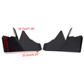 Air Deflector Spoiler Winglets for Aprilia RS457 (2024) Black