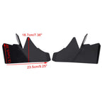 Air Deflector Spoiler Winglets for Aprilia RS457 (2024) Black