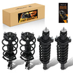 Set of 2 Front Rear Struts w/Coil Spring for Dodge Caliber (2007–2012)