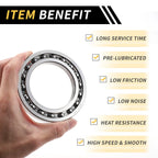 Deep Groove Ball Bearing 65x100x11mm for Scooter Skateboard (1 Pcs)