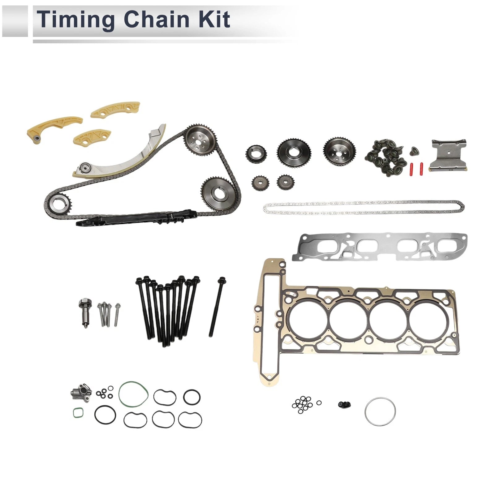 Timing Chain Kit for Buick LaCrosse Regal Verano, Chevrolet Equinox (2010–2017)