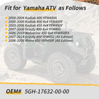 Clutch Roller Weights 8PCS for Yamaha Kodiak Grizzly 400 450 Wolverine Rhino 450