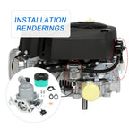 Carburetor Gasket Kit for Briggs & Stratton Engines (40U777, 40U877)