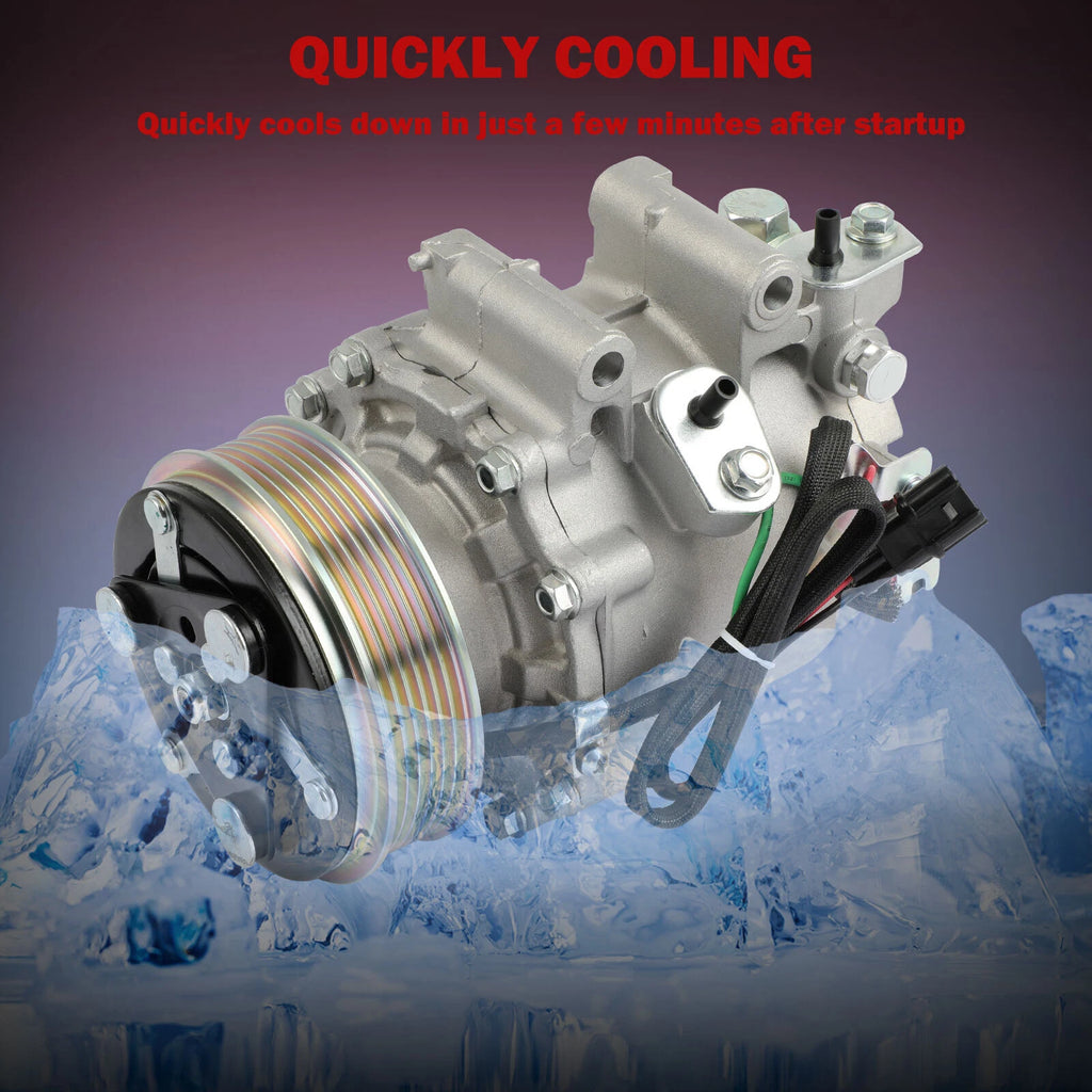 AC Compressor with Clutch for Honda Civic 1.8L, Acura ILX 2.0L (2012–2015)