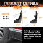 Mud Flaps Splash Guards for Mazda CX-30 (2020-2024) (Set of 4)