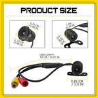 Backup Camera for Car (170° HD, Night Vision, Waterproof)