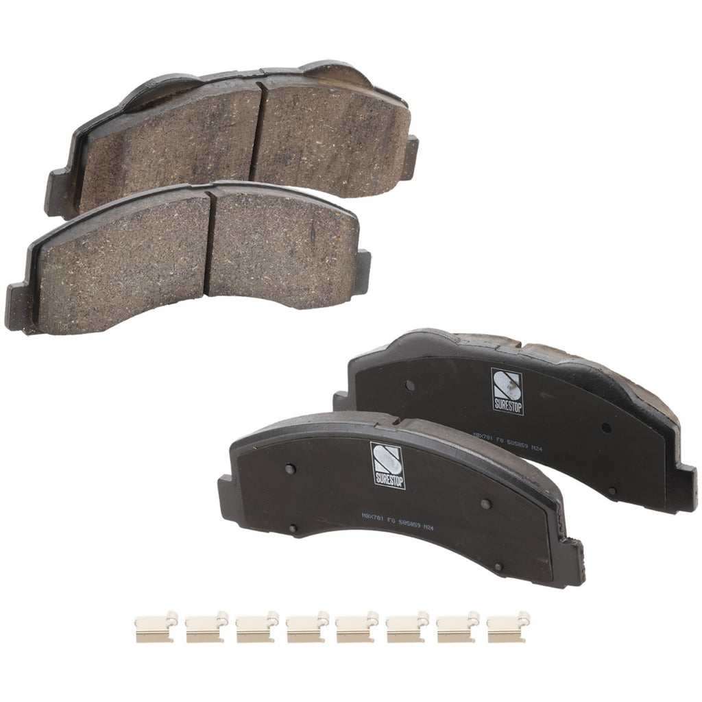 Front Brake Pad Set for Ford F-150, Expedition, Lincoln Navigator (2010–2017)