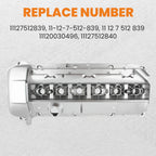 Aluminum Engine Valve Cover w/ Gasket & Bolts for BMW 325Ci 325i 330i 525i X3 X5 (2001–2006)