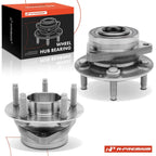 2X Wheel Hub & Bearing Assembly for Chevy Malibu (2013–2016)