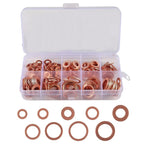 Copper Washer Assortment Set of 50/100/120 Pieces for Various Uses
