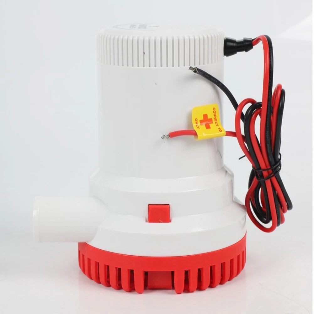 2000GPH 12V Submersible Electric Bilge Pump for Marine Plumbing (2000-2000)