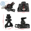 Set of 4 Engine Motor Mounts for Toyota RAV4 (2009–2012) 2.5L FWD