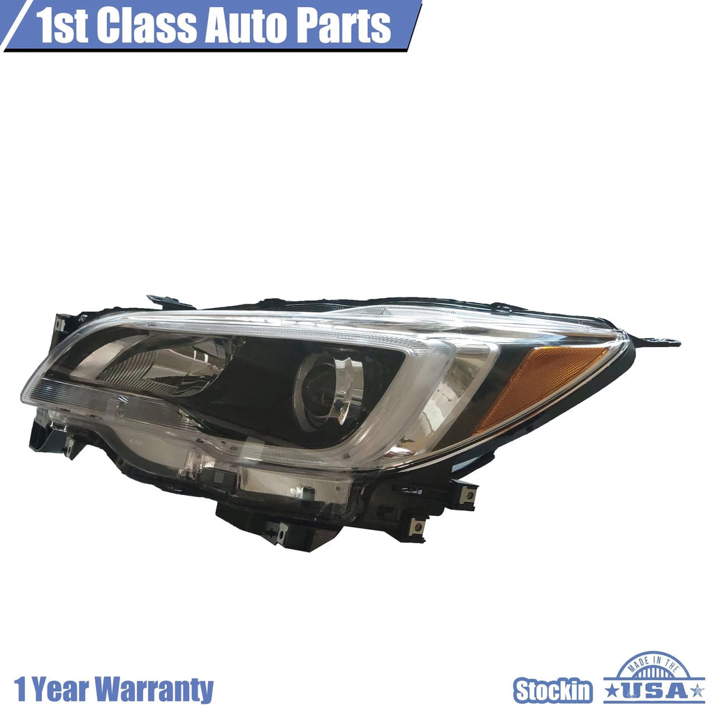 Halogen Headlight for Subaru Legacy Outback (2015–2017) Black Interior