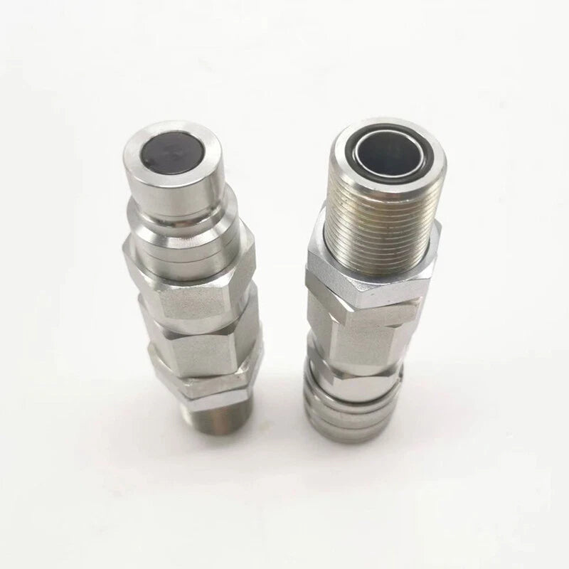 Hydraulic Quick-Connect Coupler AT312877 KV13884 for John Deere 260 280 325 326D 332