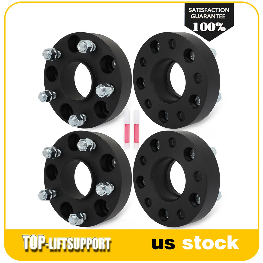 Set of 4 Wheel Spacers for Jeep Wrangler, Grand Cherokee (Hubcentric)