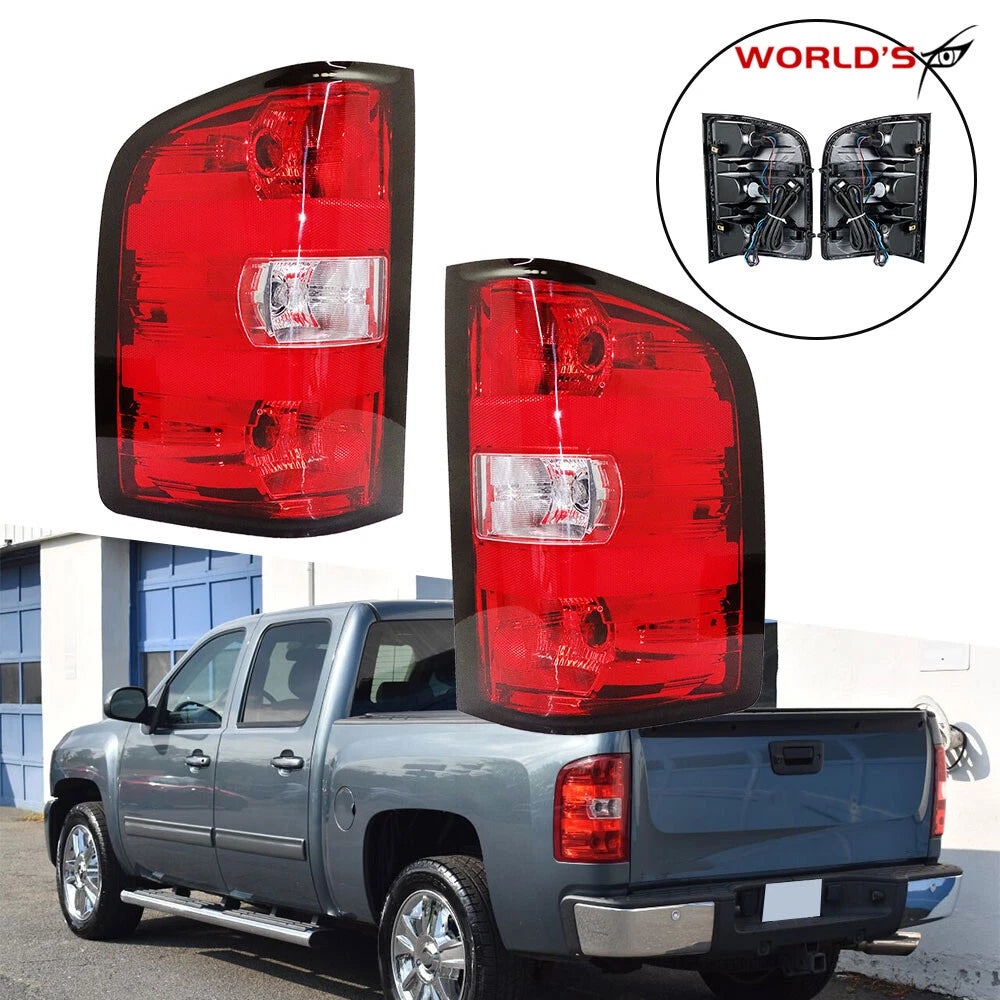 Tail Lights for Chevy Silverado 1500 2500HD 3500HD (2007–2013)