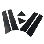 6 x Car Window Pillar Posts Trim Bright Black for Dodge Charger (2006-2010)