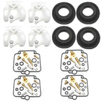 4X Carburetor Diaphragm Repair Kit for Suzuki GS500 (1990–2000)