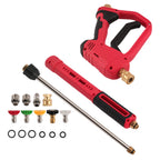 36" Power Washer Wand Extension with 5 Quick Connect Tips