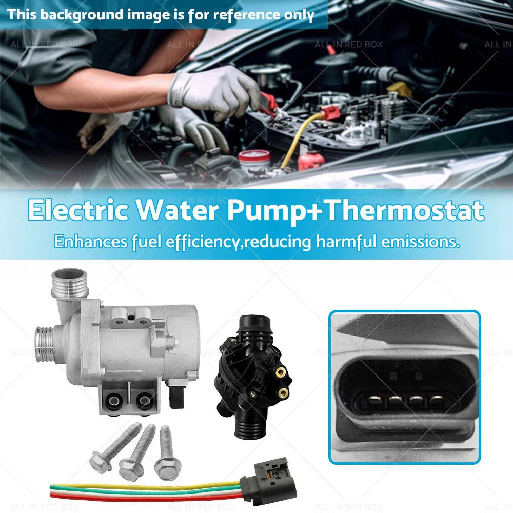 Electric Water Pump & Thermostat for BMW E60 E90 E82 E83 (2007-2013)