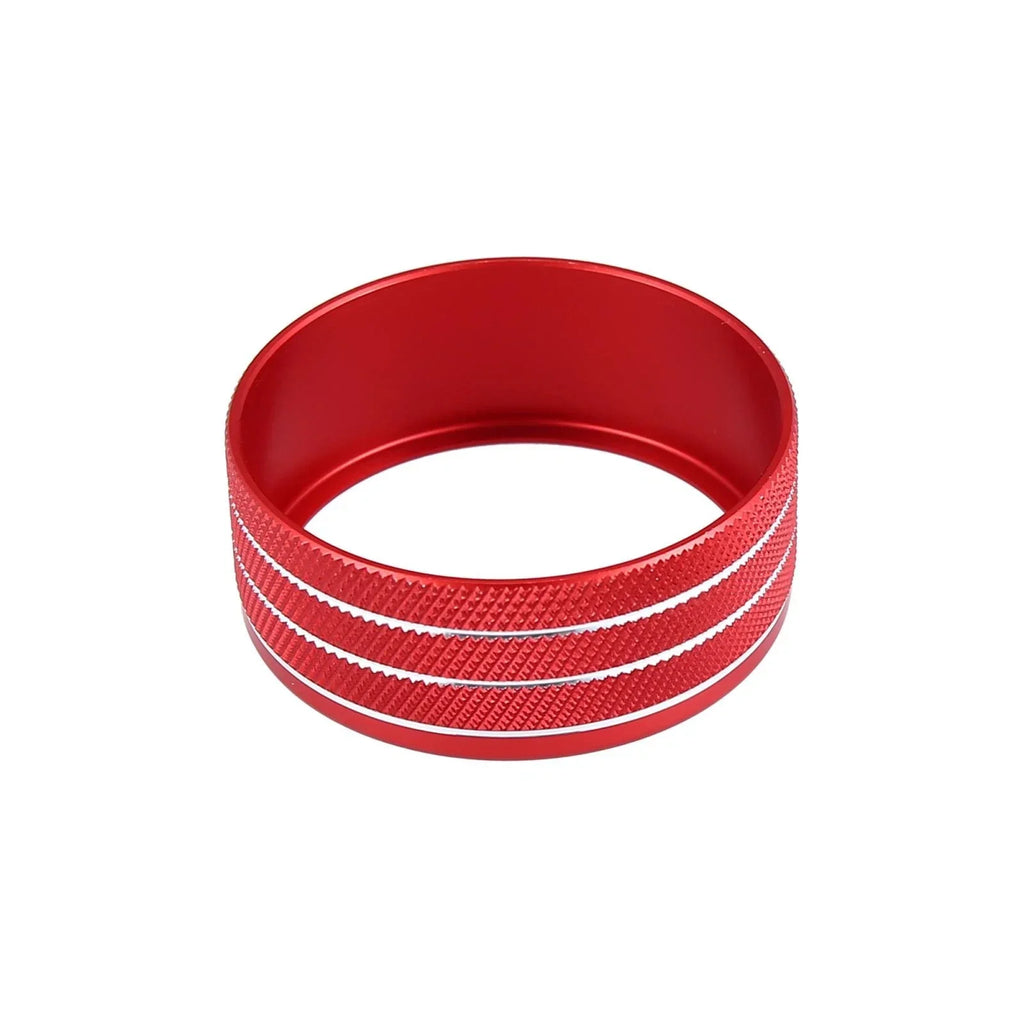 Headlight Switch Button Knob Trim Cover for Dodge Ram 2018-2021 Red